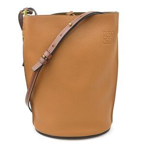 Loewe Gate Bucket Bag Leather Brown Shoulder
